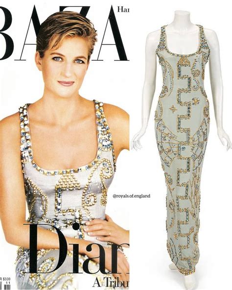 princess diana wearing versace|gianni Versace dress.